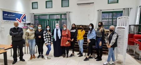 النائبة إيمان خطيب ياسين تجتمع بناشطات طوبا الزنغرية